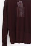SWAYING 25 Spring/Summer Silk Wool Pullover SW-SW25SS1T18C3-ZI Purple SW-SW25SS1T18C1